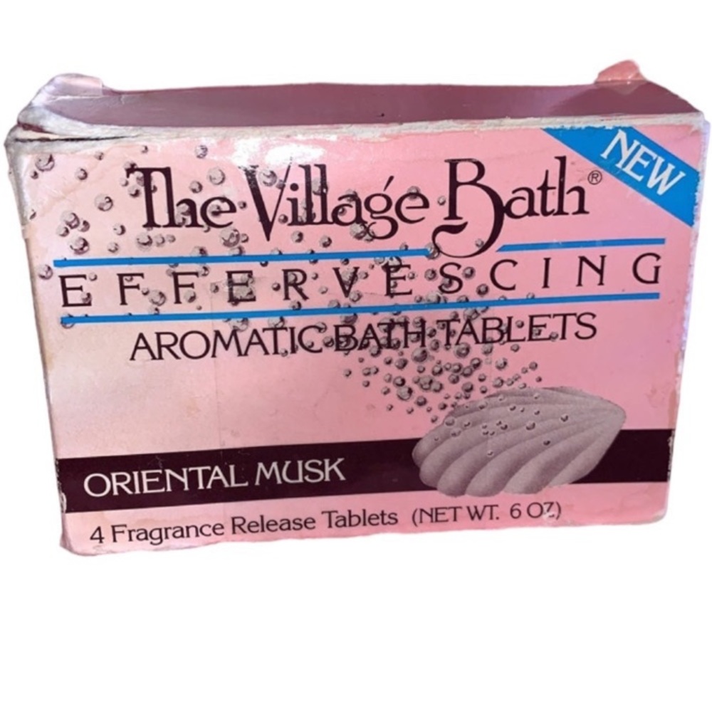 Softsoap Aromatic bath 3 tablets  Oriental Musk 1989 vintage Advertisement